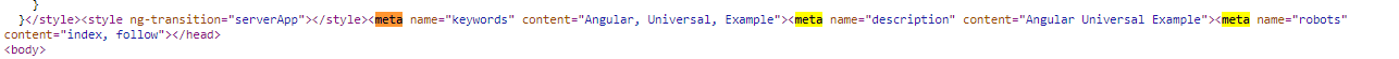Angular SEO Meta Tags