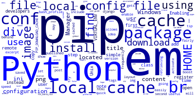 Python PIP local cache