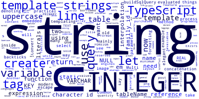 TypeScript 101 : Template strings