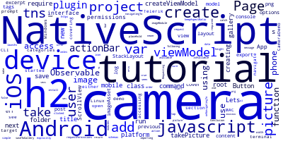 NativeScript & Camera Tutorial