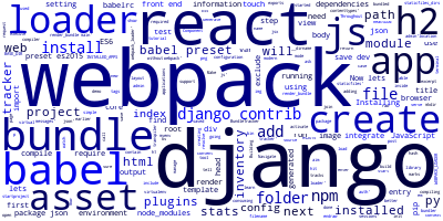 Building Web Apps with Django ,Webpack and React 