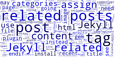 Revised Jekyll related posts