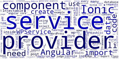 Ionic 4/Angular Service Providers