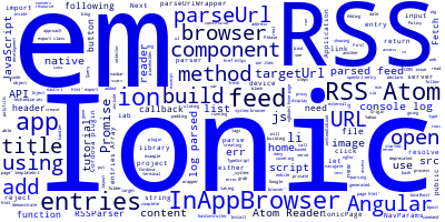 Ionic 5 Example App: Build an RSS/Atom Reader with Ionic 5/Angular and InAppBrowser