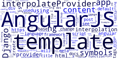 QuickTip: Django and AngularJS Conflicting Interpolation Symbols