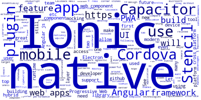 A Re-Introduction to Ionic (Ionic 4+, PWAs, Stencil, Capacitor and Electron)