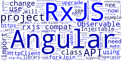 Angular 6 Upgrade: Migrating to RxJS 6
