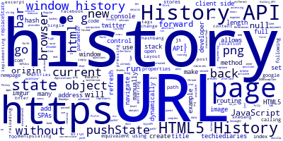HTML5 History API