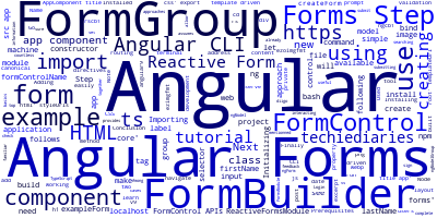 Angular 9/8 (Reactive) Forms: How to Use FormBuilder,  FormGroup  and  FormControl  APIs by Example