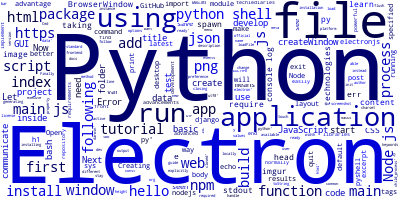 Using Python with Electron Tutorial