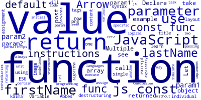 JavaScript ES6 Arrow Function Default Parameters & Multiple Return Values
