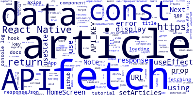 Fetching Data with Get Requests using Fetch in React Native
