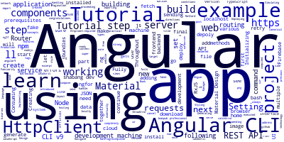 Angular 9/8/7 Tutorial: Build an Example App with Angular CLI, Angular Router, HttpClient & Angular Material