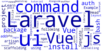 How to Install Vue.JS in Laravel 7/6 By Example