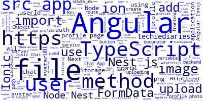 Upload Images In TypeScript/Node & Angular 9/Ionic 5: Working with Imports, Decorators, Async/Await and FormData