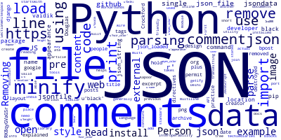 Removing Comments from JSON with Python