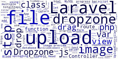 Laravel 8 Drag and Drop File/Image Upload UI Using Dropzone.js Example with Progress Bars and Image Previews
